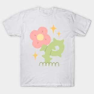 Sweet but Spiky Flower T-Shirt